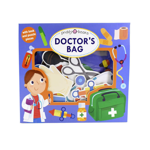 Lets Pretend Doctors Bag - Ages 0-5 - Board Book - Priddy Books 0-5 Priddy Books