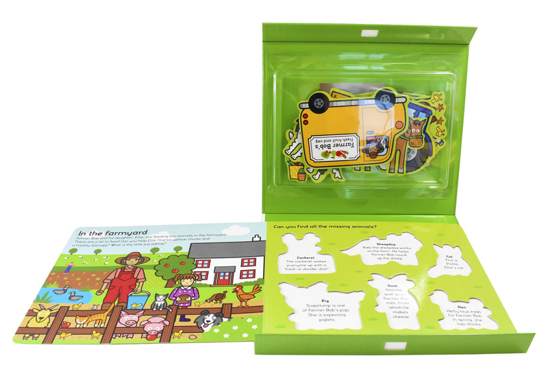 Lets Pretend On The Farm - Ages 0-5 - Board Book - Priddy Books 0-5 Priddy Books