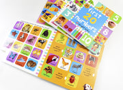 Lift the Flap Tab Books Collection 4 Books Set Preschool Skills, Early Learning 0-5 Priddy Books