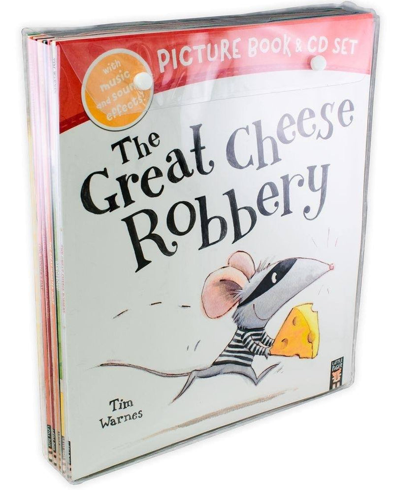 Little Tiger Press 10 Picture Book and CD Set 0-5 Little Tiger Press