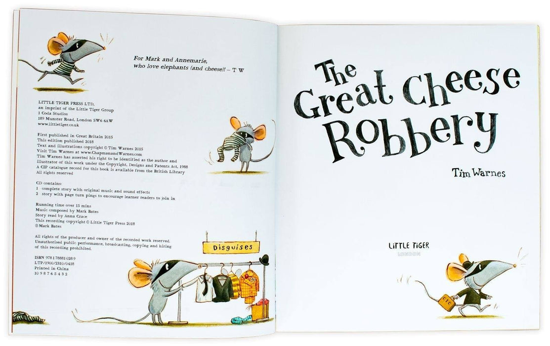Little Tiger Press 10 Picture Book and CD Set 0-5 Little Tiger Press