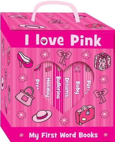 My First Look and Learn I Love Pink 5 Board Books - Age 0-5 - 0-5 Sandcastle Books