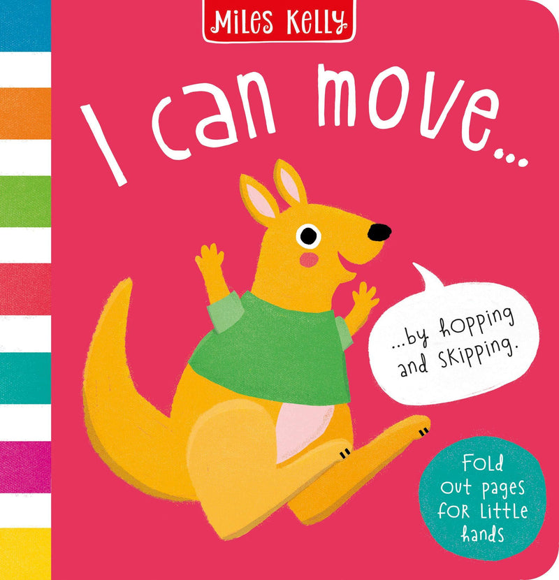 Miles Kelly I can Eat, Feel, Move and Try 4 Books Box Set - Hardback - Age 0-3 0-5 Miles Kelly Publishing