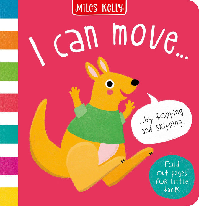 Miles Kelly I can Eat, Feel, Move and Try 4 Books Box Set - Hardback - Age 0-3 0-5 Miles Kelly Publishing
