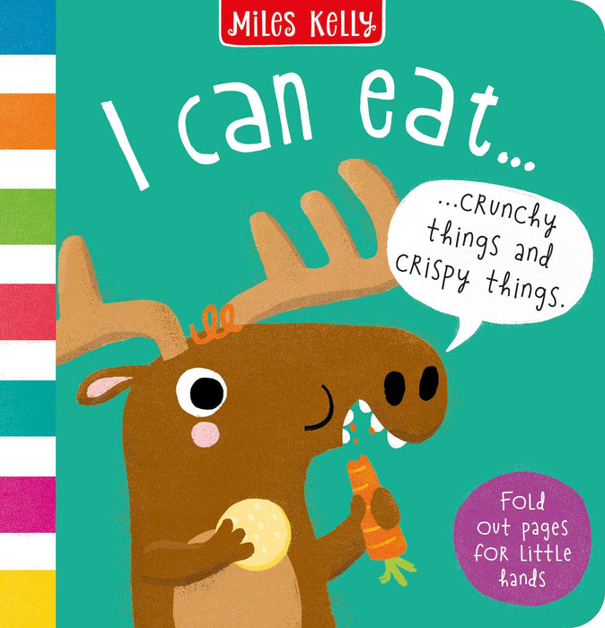 Miles Kelly I can Eat, Feel, Move and Try 4 Books Box Set - Hardback - Age 0-3 0-5 Miles Kelly Publishing