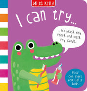 Miles Kelly I can Eat, Feel, Move and Try 4 Books Box Set - Hardback - Age 0-3 0-5 Miles Kelly Publishing