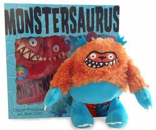 Monstersaurus Book & Toy - Ages 0-5 - Paperback - Claire Freedman, Ben Cort 0-5 Simon & Schuster