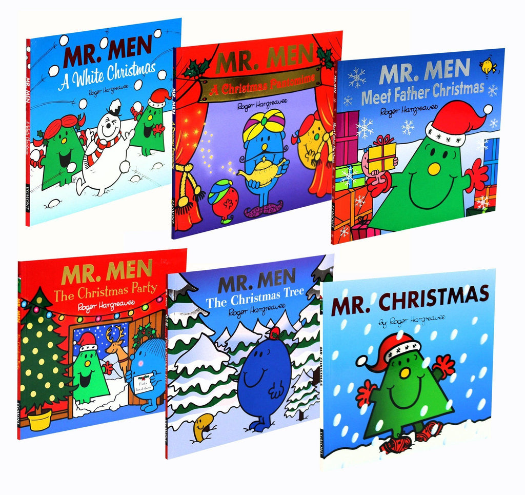 Mr 6 Christmas Books Literature Paperback Roger Hargreaves