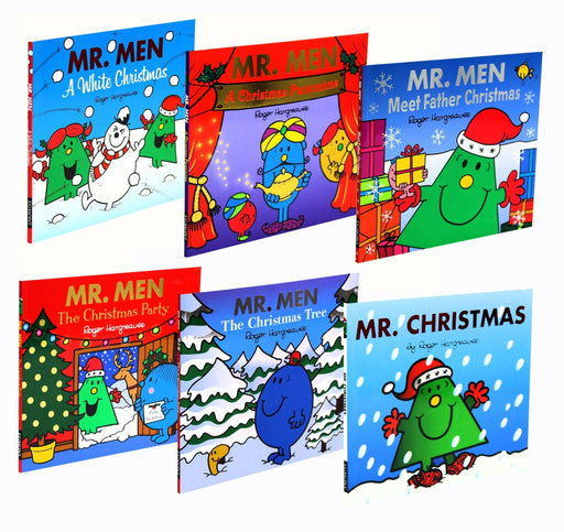 Mr Men 6 Christmas Books - Children's Literature - Paperback - Roger Hargreaves 0-5 Egmont