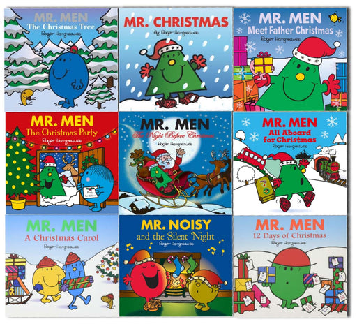 Mr Men Christmas 9 Books Collection By Roger Hargreaves 0-5 Egmont