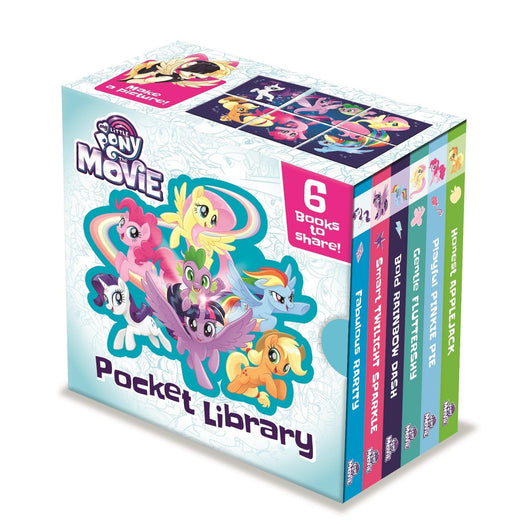 My Little Pony 6 Books - Pocket Library - Ages 0-5 - Board Books 0-5 Egmont