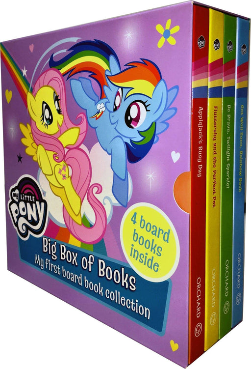 My Little Pony Big Box of 4 Board Books - Ages 0-5 - Board Books 0-5 Orchard Books