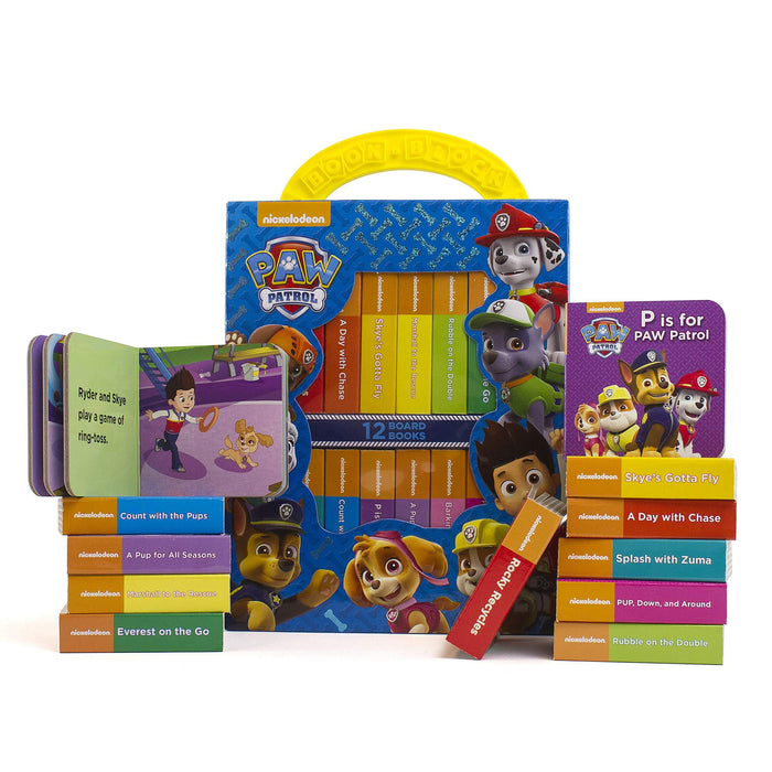 My First Library Nickelodeon Paw Patrol 12 Board BookS Set - Age 0-5 0-5 P I Kids