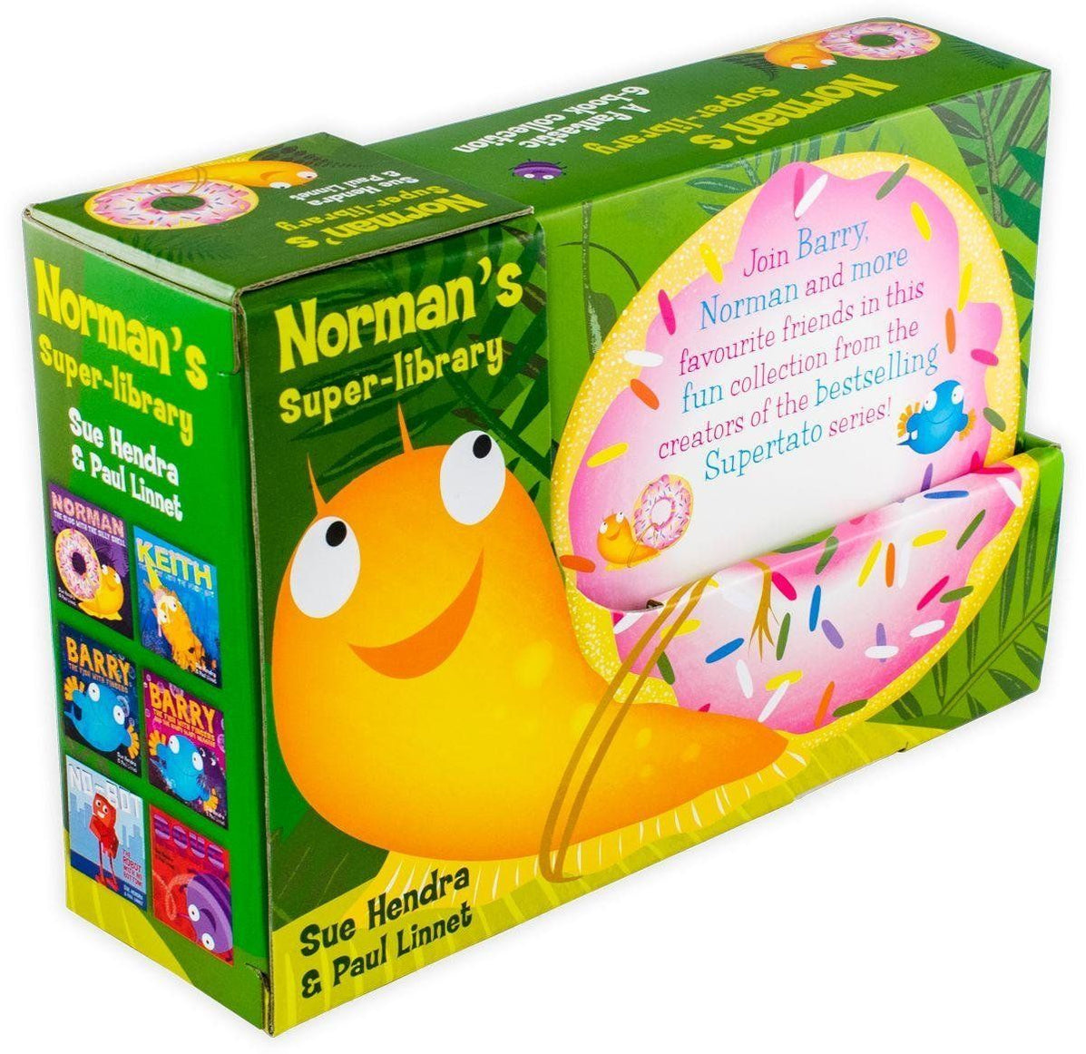 Norman's Super-Library 6 Book Collection - Ages 0-5 - Hardback - Sue H ...