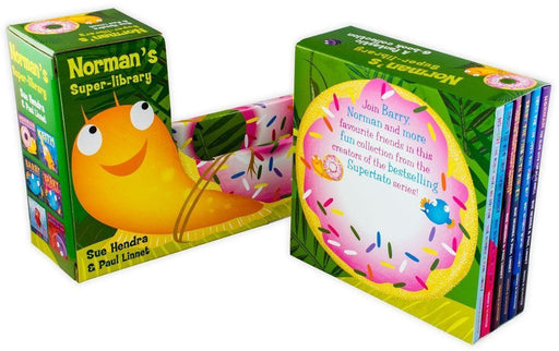 Norman's Super-Library 6 Book Collection - Ages 0-5 - Hardback - Sue Hendra and Paul Linnet 0-5 Simon and Schuster
