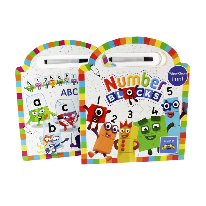 Numberblock and Alphablock Wipe Clean with Annual 2020 3 Books - Hardcover - Age 0-5 0-5 Sweet Cherry Publishing