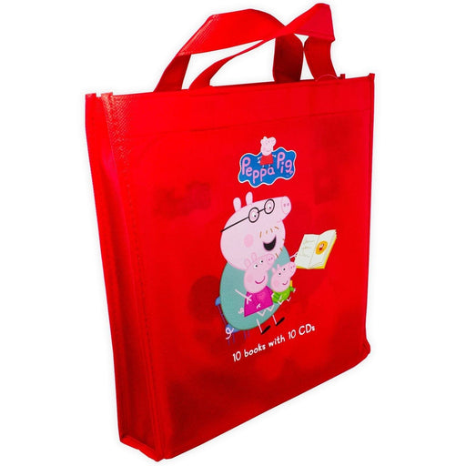 Peppa Pig 10 Books with 10 CDs - Ages 0-5 - Paperback - Neville Astley and Mark Baker 0-5 Ladybird