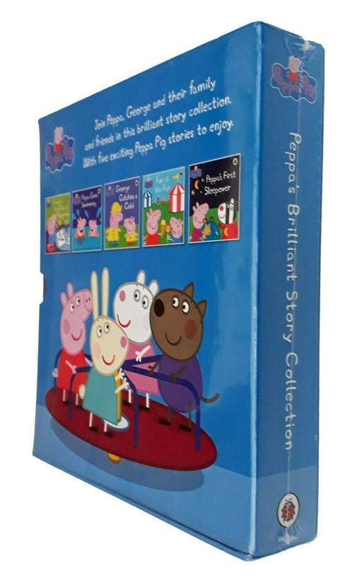 Peppa Pig 5 Book Box Set Fun Toddler Learning Story Collection - Age 0-5 - Hardcover 0-5 Ladybird