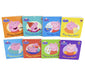 Peppa Pig Childrens Picture Flat 8 Board Books Collection 0-5 Ladybird