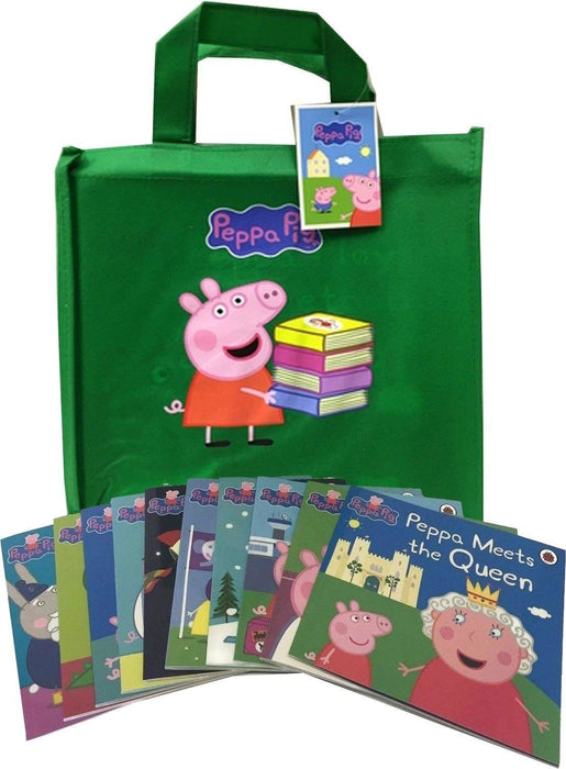 Peppa Pig Collection 10 Books Set in a Gift Bag - Ages 0-5 - Paperback - LadyBird 0-5 Ladybird