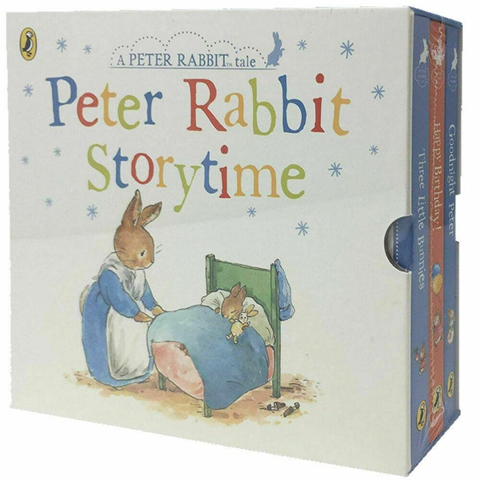 Peter Rabbit Story Time 3 Book Collection - Ages 0-5 - Board Books - Beatrix Potter 0-5 Penguin
