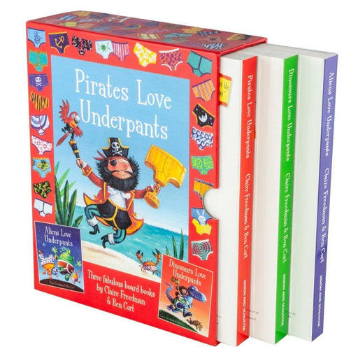 Pirates Love Underpants 3 Board Book - Ages 0-5 - Board Books - Claire Freedman & Ben Cort 0-5 Simon & Schuster