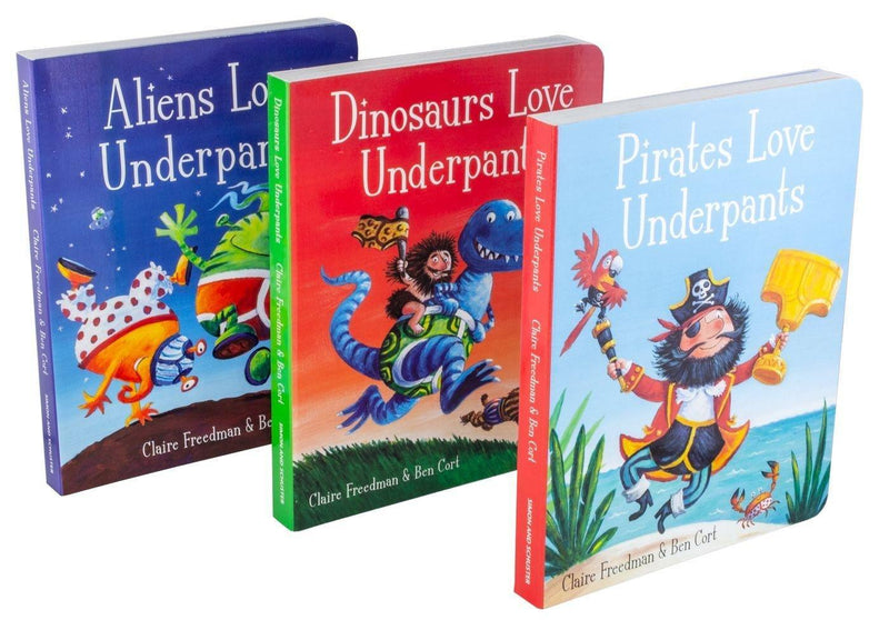 Pirates Love Underpants 3 Board Book - Ages 0-5 - Board Books - Claire Freedman & Ben Cort 0-5 Simon & Schuster