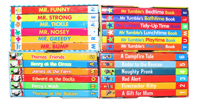 Pocket Library 24 Board Books Collection for Boys 0-5 Egmont