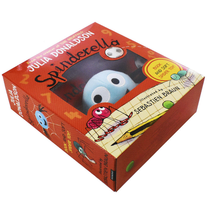 Spinderella Book & Plush Set - Ages 0-5 - Paperback - Julia Donaldson 0-5 Egmont