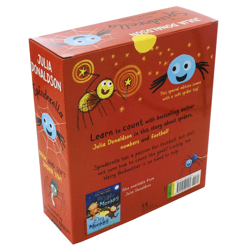 Spinderella Book & Plush Set - Ages 0-5 - Paperback - Julia Donaldson 0-5 Egmont