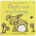 That's Not My Bunny Board Book – Age 0-5 – Hardback by Fiona Watt 0-5 Usborne