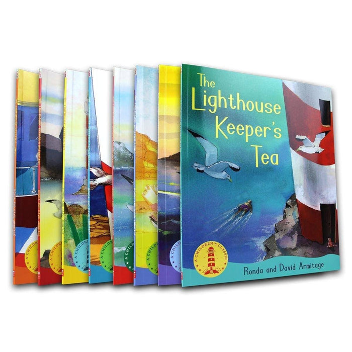 The Lighthouse Keeper 8 Books Collection - Cozy Mystery - Paperback - Ronda Armitage 0-5 Scholastic