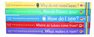 Usborne Lift-the Flap Questions and Answers 5 Books Collection Box Set Series 2 - Ages 0-5 - Hardback 0-5 Usborne