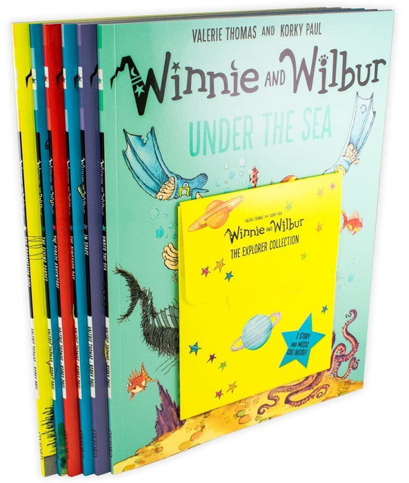 Winnie and Wilbur The Explorer 6 Book Collection with CDs 0-5 Oxford University Press