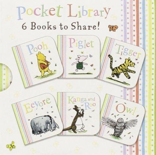 Winnie The Pooh 6 Book Pocket Library - Ages 0-5 - Board Books - Jane Riordan 0-5 Egmont
