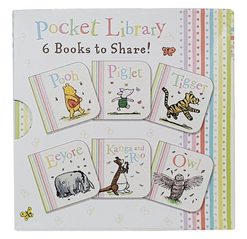 Winnie-the-Pooh Pocket Library 6 Books to Share - Ages 0-5 - Board Books - Jane Riordan 0-5 Egmont