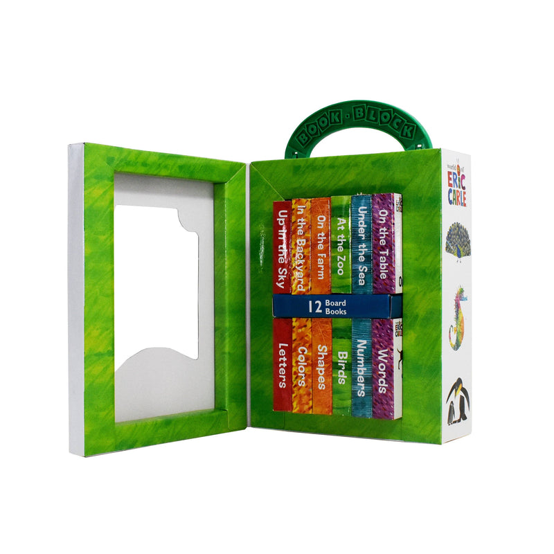 My First Library World of Eric Carle 12 Board BookS Block Set - Age 0-5 0-5 P I Kids