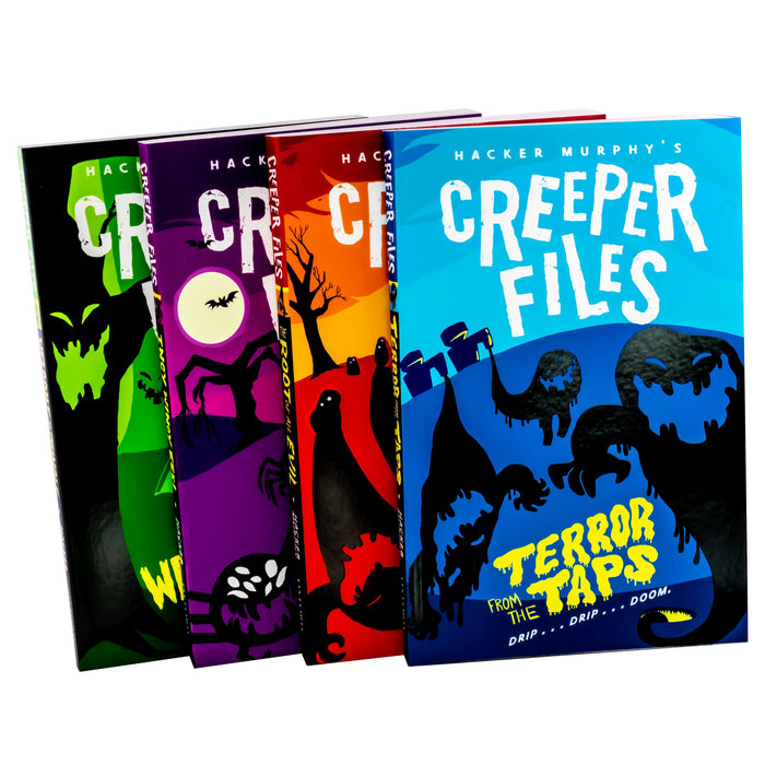 Creeper Files 4 Books Collection - Ages 7-9 - Paperback - Hacker Murphy 7-9 Oxford University Press