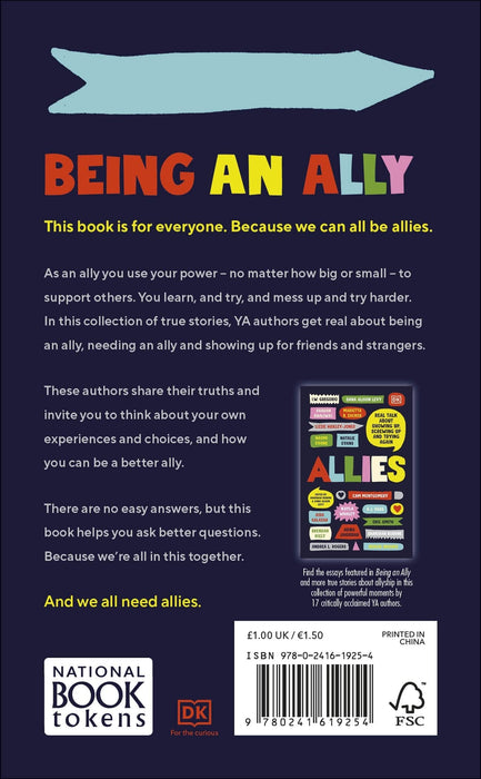 Being an Ally: World Book Day 2023 - Ages 14-18 - Paperback Young Adult DK Children
