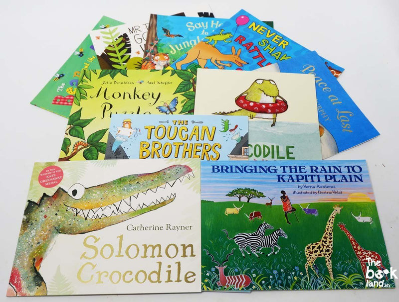 Go Wild Animals Picture Book Collection 10 Books - Paperback - Age 3-5 3+ Macmillan Children's Books