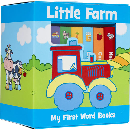 My First Word Little Farm 6 Board Books - Age 0-5 - 3+ Sandcastle Books