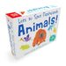 Lots to Spot Flashcards Tray 4 Pack Busy Animals, Dinosaurs, Bugs, Under the Sea- Hardcover - Age 3-5 3+ Miles Kelly Publishing