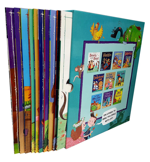 My Big Fairytale Collection 10 Books Slipcase - Paperback - Age 3+ 3+ Little Tiger Press