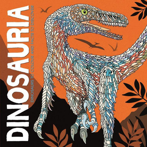 Dinosauria Dinosaurs to Colour and Facts to Discover - 4+ - Paperback by Claire Scully 4+ Buster Books