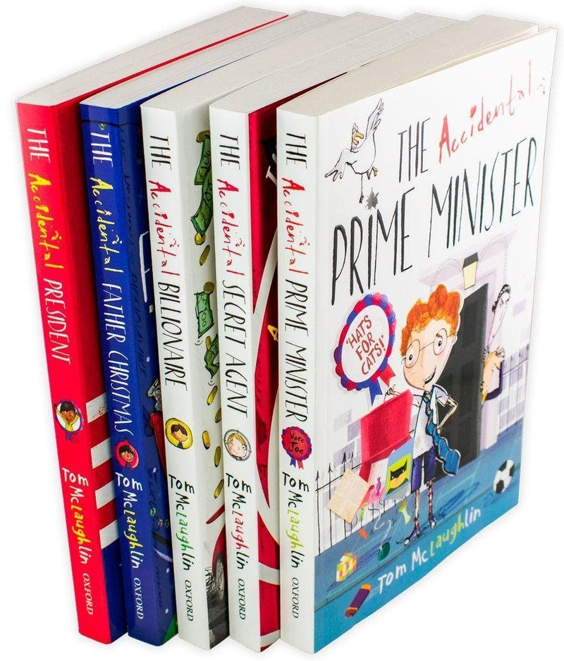 Accidental Series 5 Book Collection - Ages 5-7 - Paperback - Tom McLaughlin 5-7 Oxford University Press