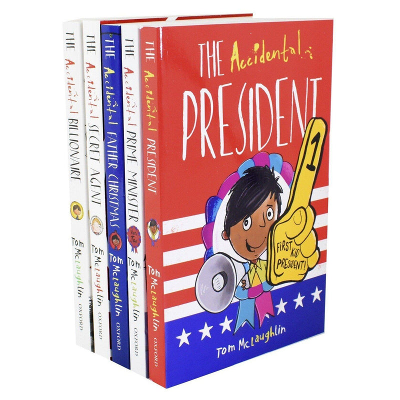 Accidental Series 5 Book Collection - Ages 5-7 - Paperback - Tom McLaughlin 5-7 Oxford University Press