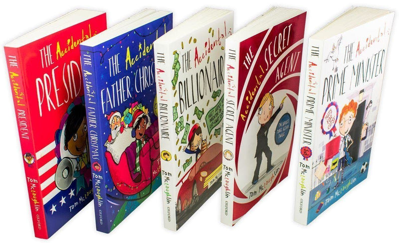 Accidental Series 5 Book Collection - Ages 5-7 - Paperback - Tom McLaughlin 5-7 Oxford University Press