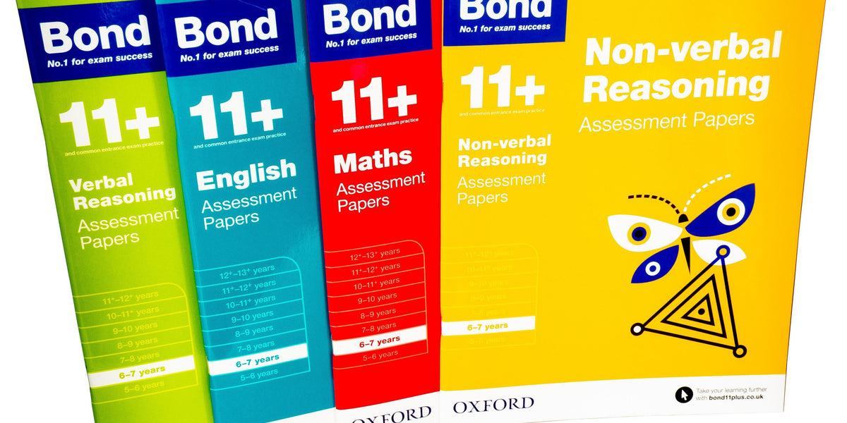 Bond 11+ Assessment Papers - 4 Booklets - Books2Door
