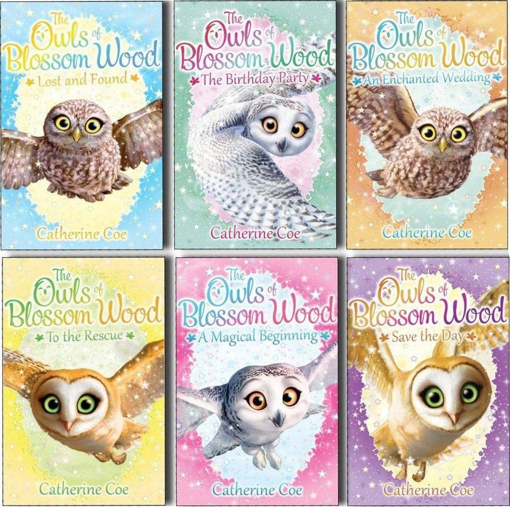 Owls Blossom Wood Series 6 Books Collection Set Catherine Coe Ages 5 8 Paperback