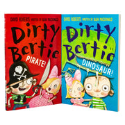 Dirty Bertie 2 Books - Ages 5-7 - Paperback 5-7 Stripes